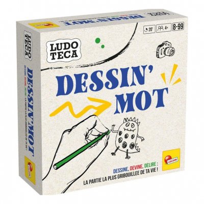 LISCIANI GIOCHI Dessin'mot - Jeu d'ambiance - Ludoteca