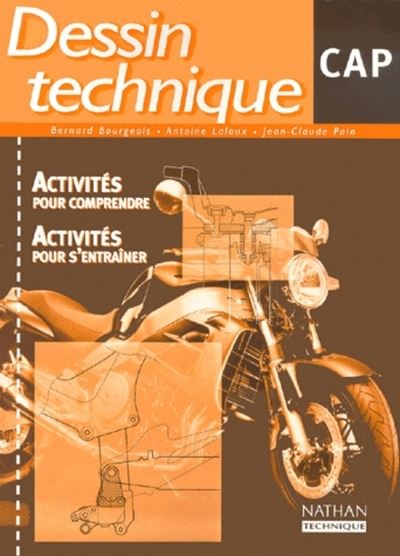 Dessin technique CAP CAP Pochette &eacute;l&egrave;ve Activit&eacute;s pour comprendre, activit&eacute;s pour s'entra&icirc;ner &eacute;l&egrave;ve