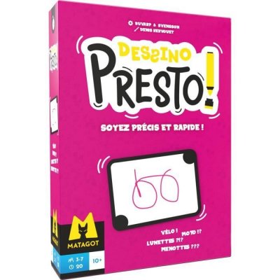 ASMODEE Dessino Presto -  - Jeu de soci&eacute;t&eacute;