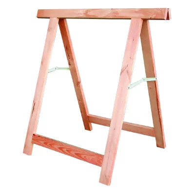 OUTIFRANCE D&eacute;stock  &ndash; Tr&eacute;teau Bois artisan 80*80cm