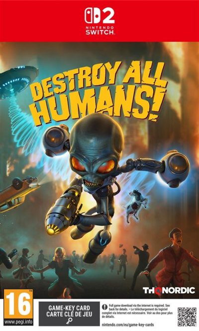 JUST FOR GAMES Destroy All Humans! - Jeu Nintendo Switch 2