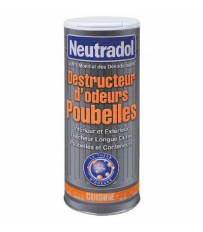 NEUTRADOL Destructeur d'odeur pour poubelle - 350 g
