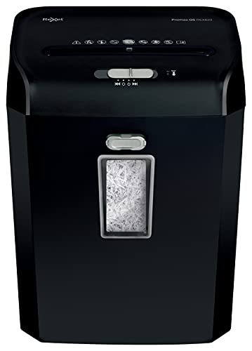 REXEL Destructeur De Documents De Papier Coupe Crois&eacute;e Promax Qs Rex623 Noir