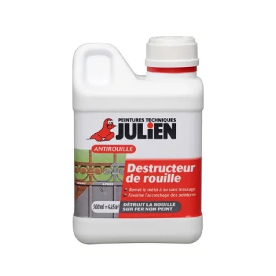 JULIEN Destructeur De Rouille  Antirouille Gris 0,5 L