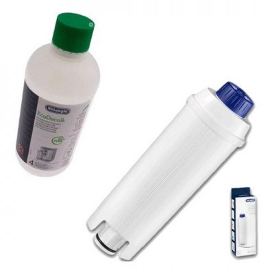 DELONGHI D&eacute;tartrant 500ml ECODECALK et filtre adoucisseur d'eau mod&egrave;les ECAM - Cafeti&egrave;re, Expresso - 