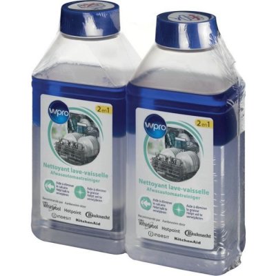 WPRO D&eacute;tartrant / d&eacute;sodorisant  LOT DE 2 NETTOYANTS LAVE-VAISSELLE