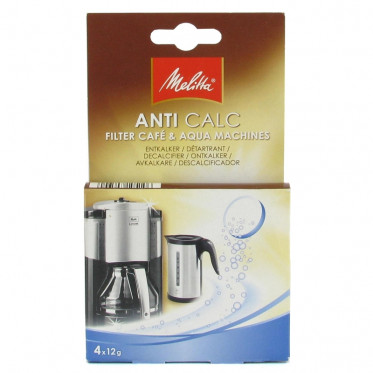 MELITTA D&eacute;tartrant  Pour Appareils &Eacute;lectriques 4x12g