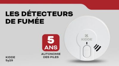 KIDDE D&eacute;tecteur de fum&eacute;e  5y29 nf, 5 ans