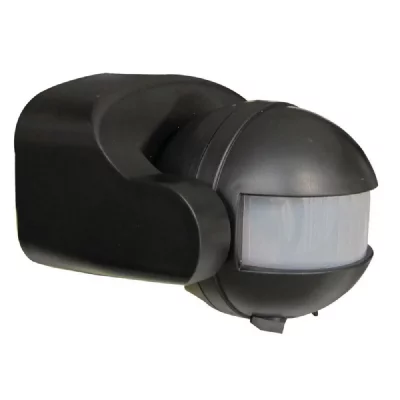 TIBELEC D&eacute;tecteur de mouvement  1000W noir