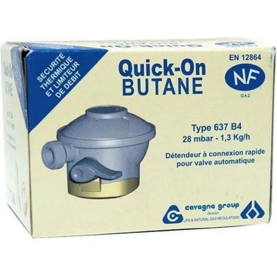 FAVEX D&eacute;tendeur butane- a s&eacute;curit&eacute; - quick-on - 27 mm - 