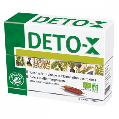 NUTRI EXPERT DETO-X - Drainage et Purification de l'Organisme