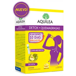 AQUILEA D&eacute;tox et Br&ucirc;leur de Graisse 10 Sticks Buvables