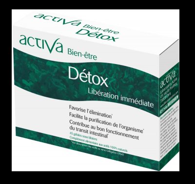 ACTIVA Detox Liberation Immediate 45 GelulesBien-&Ecirc;tre 