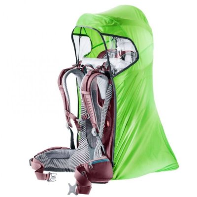 DEUTER  Porte b&eacute;b&eacute; randonn&eacute;e Kc Raincover Deluxe Kiwi Vert Unique