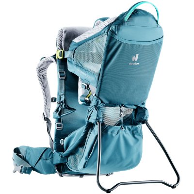 DEUTER  Porte b&eacute;b&eacute; randonn&eacute;e Kid Comfort Active Sl Denim Bleu