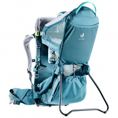 DEUTER  Porte b&eacute;b&eacute; randonn&eacute;e Kid Comfort Active Sl Denim Bleu