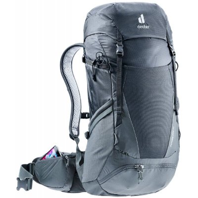 DEUTER  Sac &agrave; dos randonn&eacute;e Futura Pro 36 Noir/graphite Noir/Gris