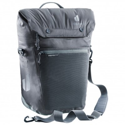 DEUTER  Sacoche v&eacute;lo Mainhattan 17+10 Graphite-shale Gris