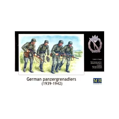 MASTER BOX Deutsche Panzergrenadiere 1939-42 - 1:35e -  Ltd. 