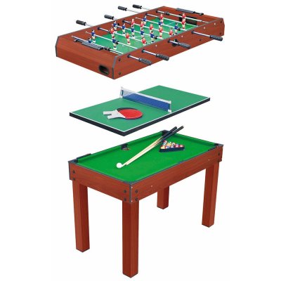 TOP FUTBOLIN Devessport - table multi-jeux 3 en 1