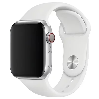 DEVIA  Deluxe Sport Band Bracelet de sport blanc pour Apple Watch 42/44 mm