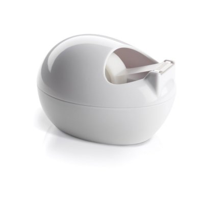 SCTC D&eacute;vidoir SCOTCH Galet blanc - livr&eacute; avec un rouleau Magic 19mm x 33m