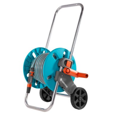 GARDENA D&eacute;vidoir sur roues, &eacute;quip&eacute; L.20.0 m  CleverRoll s 18502-50