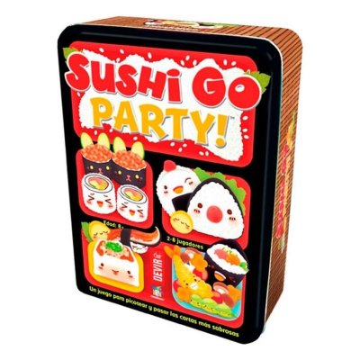 DEVIR  BGSGPARTY Sushi Go Party Jeu de soci&eacute;t&eacute; en Langue espagnole