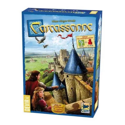 DEVIR  Carcassonne Board Game Multicolore