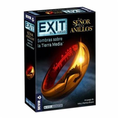 DEVIR  Iberia Exit The Lord Of The Rings: Shadows On The Middle Earth Board Game Argent&eacute;