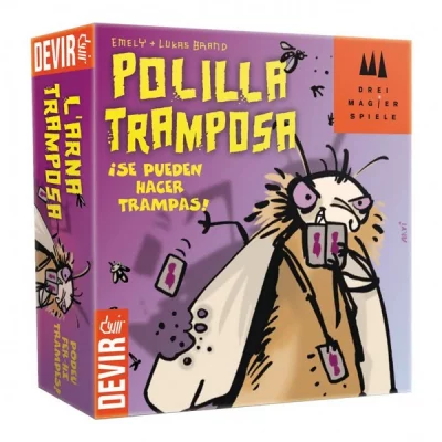 GENERIQUE Devir&nbsp;La Polilla Tramposa Jeu de soci&eacute;t&eacute; (Version espagnole) 221138