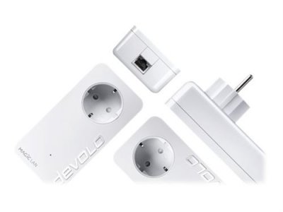 DEVOLO  Magic 2 LAN Triple Starter Kit G.hn 3X RJ-45 Lot de 2 - 8510