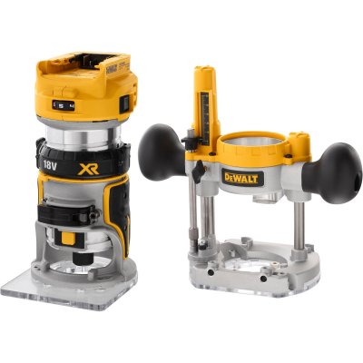 DEWALT  Affleureuse/D&eacute;fonceuse 8mm XR 18V solo - DCW604NT