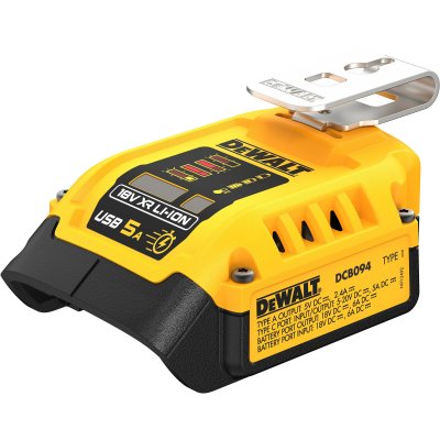 DEWALT  Chargeur combin&eacute; avec fonction powerbank - DCB094K-QW