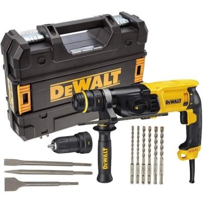 DEWALT  D25134KP Perceuse visseuse &agrave; Percussion 18V/54 6Ah Li-ION 95 nm, 75 V, Jaune