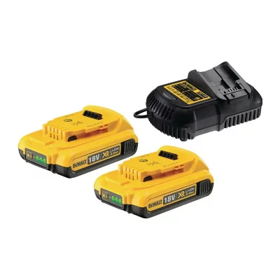 DEWALT  DCB115D2-QW Batterie, Noir