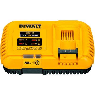 DEWALT  DCB117-QW - Cargador r&aacute;pido XR FLEXVOLT: 54V - 18V