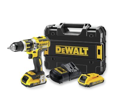 DEWALT  DCD795D2-QW 18V 2x 2,0 Ah Perceuse-visseuse &agrave; percussion 