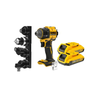 DEWALT  DCD803D2T-QW - Perceuse visseuse XR 18V - 2 x 2 Ah