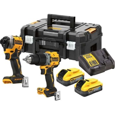 DEWALT  DCK2050H2T Comboset (DCD805+DCF850+DCB115+18V/5,0Ah PowerStack)Tstak