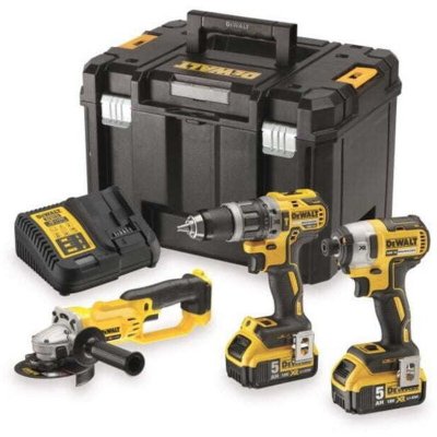 DEWALT  DCK383P2T-QW Kit Outils 18 V Jaune/Noir