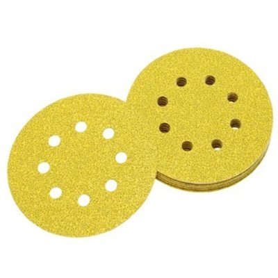 DEWALT  Disques abrasifs 125mm grain 60 25 pi&egrave;ces DT3112-QZ