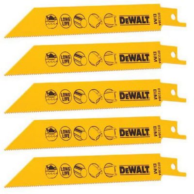 DEWALT  - DT2384-QZ - cobaltlame de cie abre 152mm dent pa 1.4mm (5 ud)