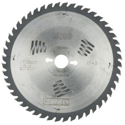 DEWALT  DT4324-QZ - Hoja para sierra circular estacionaria 260x30mm 48D