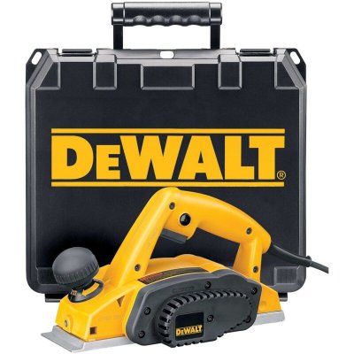 DEWALT  DW680K-QS Rabot avec mallette de transport de haute qualit&eacute;