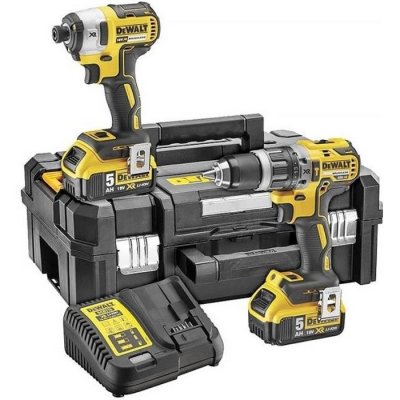 DEWALT  kit dck266p2t (dcd796 dcf887 2 x 5,0 ah dcb115 tstak ii)