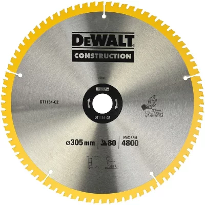 DEWALT  Lame pour scie stationnaire, 305mm - DT1184-QZ
