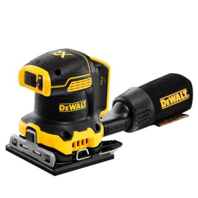 DEWALT  - Ponceuse 1/4 de feuille XR 18V Brushless 2 x 5Ah Li-ion - DCW200P2
