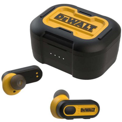 DEWALT  Pro-X1 - &Eacute;couteurs True Wireless - Noir et jaune