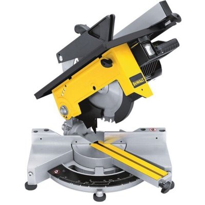 DEWALT  - Scie &agrave; onglets &agrave; table sup&eacute;rieure &Oslash;260mm 1300W - DW711